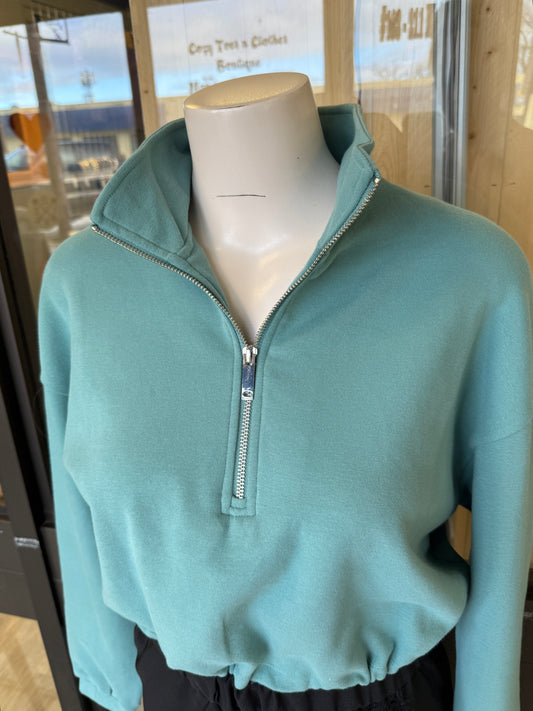 Half Zip Sweatshirt